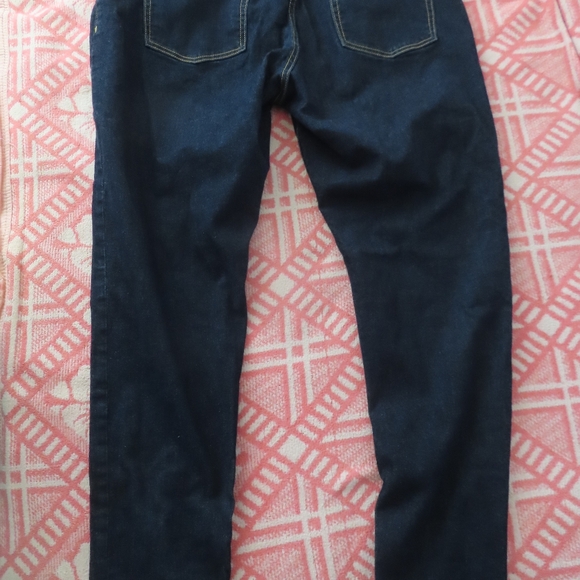 Dapper Boi Men’s Slim Fit Indigo Jeans Size 40 Dark Wash (41x31) - Picture 2 of 7